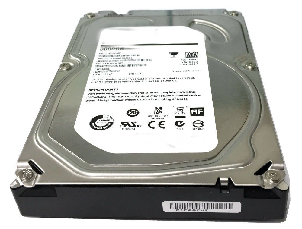 Amazon | st3000dm001 3tb 7200rpm 64 MB SATA III 6.0 GB/s 3.5インチ